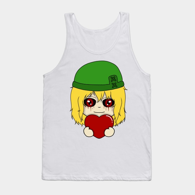 ben drowned valentine chibi Tank Top by LillyTheChibi